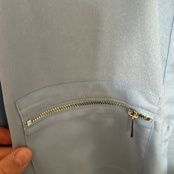 Stunning CK zip front pocket blouse - Picture 3 of 5